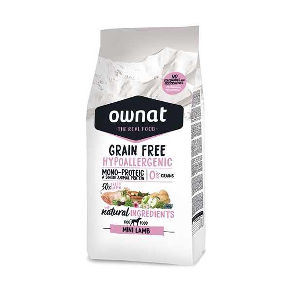 OWNAT PERRO GF HYPO MINI LAMB 1KG
