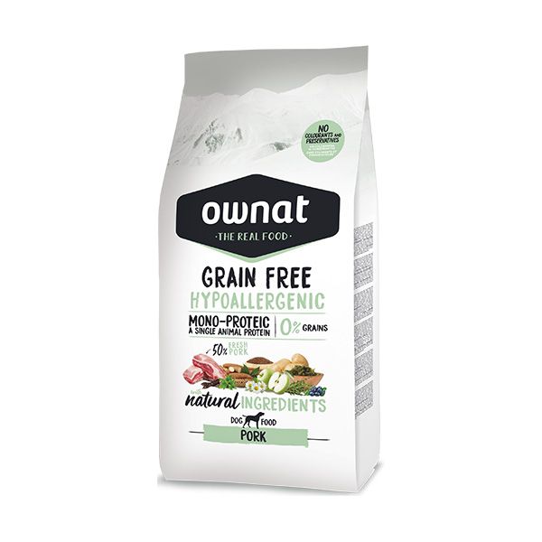 OWNAT PERRO GF HYPO PORK 3KG