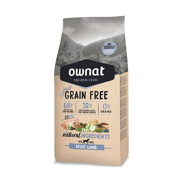 OWNAT PERRO GF JUST ADULT LAMB 3KG