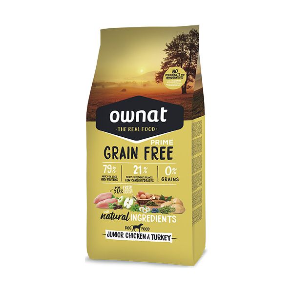 OWNAT PERRO GF PRIME JUNIOR CHICKEN&TURKEY 3KG