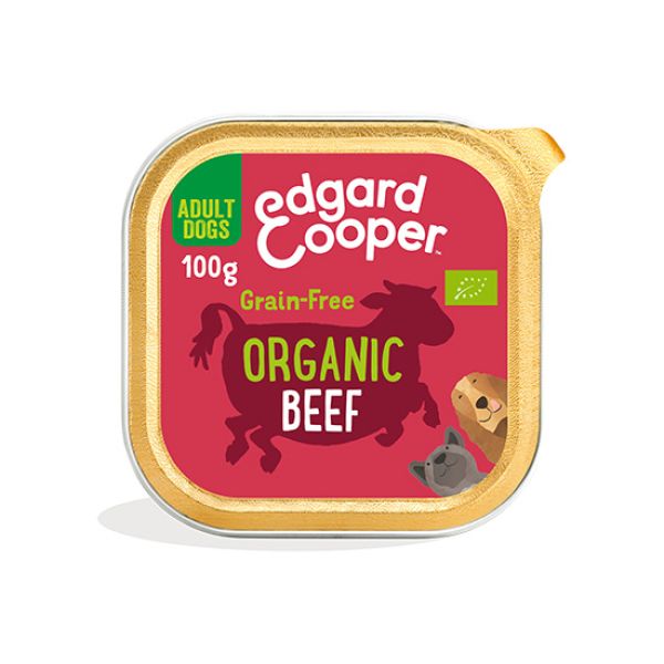 EDGARD & COOPER CANINE ADULT BIO ORGANIC TERNERA TARRIN 17X100G EDGARD & COOPER CANINE ADULT BIO ORGANIC TERNERA TARRIN 17X100G