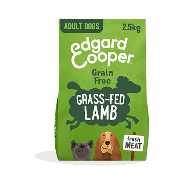 EDGARD & COOPER CANINE ADULT CORDERO DE PASTO 2,5KG