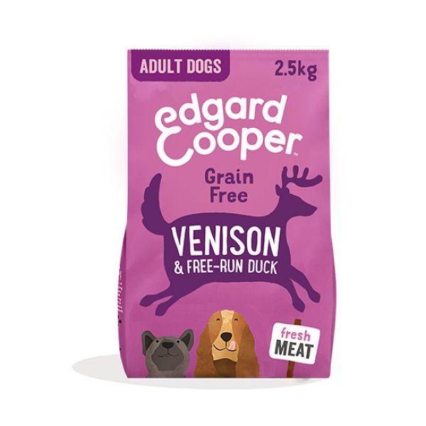 EDGARD & COOPER CANINE ADULT VENADO Y PATO DE CORRAL