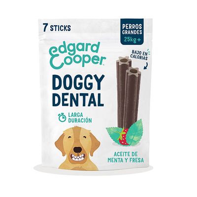 EDGARD & COOPER DOGGY DENTAL FRESA/MENTA LARGE 8X240G +20KG