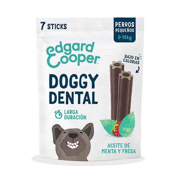 EDGARD & COOPER DOGGY DENTAL FRESA/MENTA SMALL 8X105G 0-10KG