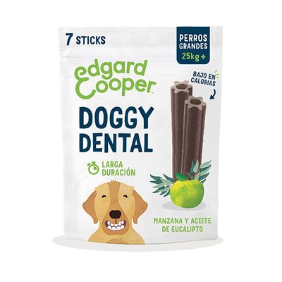 EDGARD & COOPER DOGGY DENTAL MANZANA/EUCALIPTO LARGE 8X240G