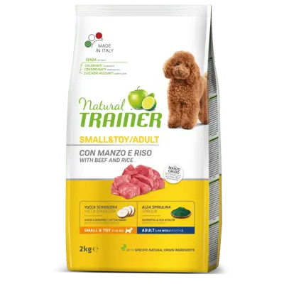 NATURAL TRAINER CANINE ADULT MINI TERNERA 2KG (NDR)