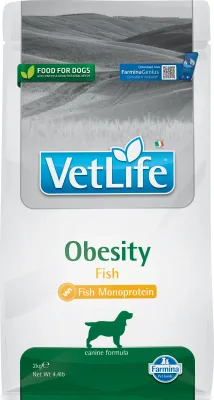 FARMINA VET LIFE NAT DOG OBESITY PESCADO ADULT 2KG