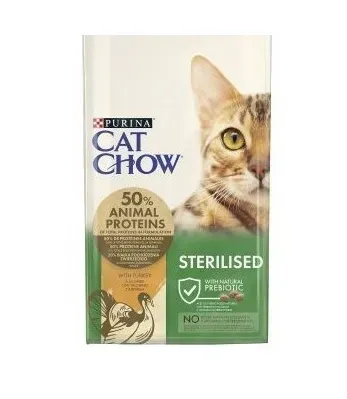 CAT CHOW FELINE STERILISED PAVO 15KG