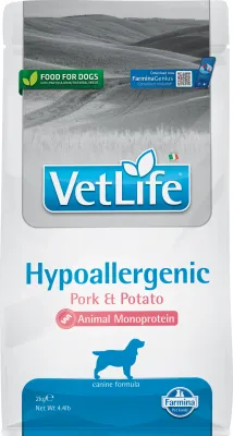 FARMINA VET LIFE DOG HYPOALLERGENIC CERDO ADULT 2KG