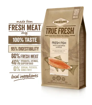 CARNILOVE CANINE ADULT TRUE FRESH PESCADO 4KG