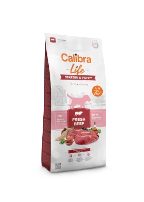 CALIBRA DOG LIFE STARTER & PUPPY FRESH BEEF 2,5KG