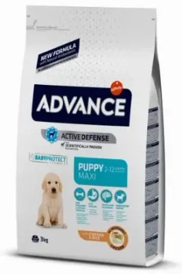 ADVANCE CANINE PUPPY MAXI POLLO ARROZ 3KG (NDR)