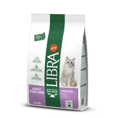 LIBRA FELINE ADULT STERILIZED POLLO 3KG (NDR)