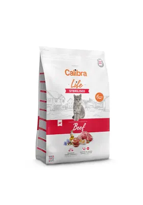 CALIBRA CAT LIFE STERILISED TERNERA 1,5KG