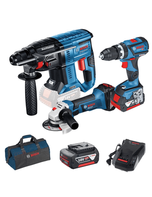 BOSCH 0615990M0U GBH 18V-21 Professional (Incluye 3 baterías + 1 cargador)