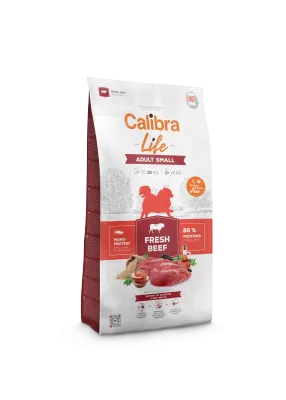 CALIBRA DOG LIFE ADULT SMALL FRESH BEEF 1,5KG