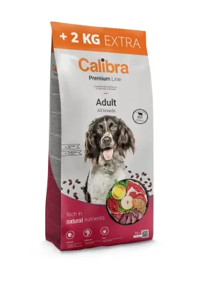 CALIBRA DOG PREMIUM LINE ADULT TERNERA 12+2KG