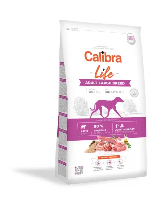 CALIBRA DOG LIFE ADULT LARGE BREED CORDERO 12KG