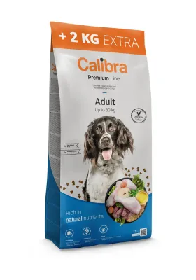 CALIBRA DOG PREMIUM LINE ADULT POLLO 12+2KG