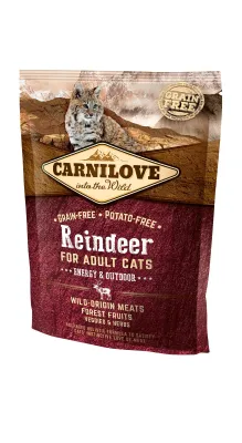 CARNILOVE FELINE ADULT RENO ENERGY OUTDOOR 400GR