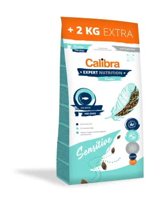 CALIBRA DOG EXPERT NUTRITION SENSITIVE SALMON 12KG+2KG