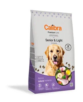 CALIBRA DOG PREMIUM LINE SENIOR LIGHT POLLO 3KG