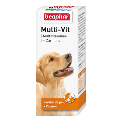 Beaphar Multivitaminas Con Carnitina para Perro - 50ml