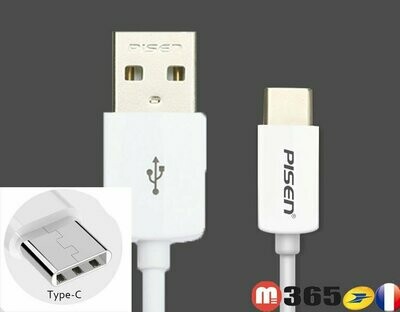 PISEN CABLE charger data Type-C 2A