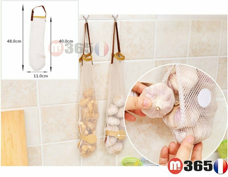 sac ajouré de rangement cuisine
