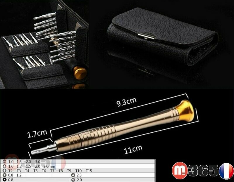 24en1 Tournevis de précision Outil Réparation téléphone