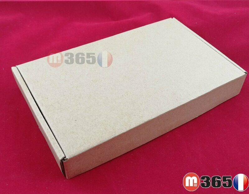 lot de 50 Boites postales carton hauteur 2,5cm expédition format lettre extra dur