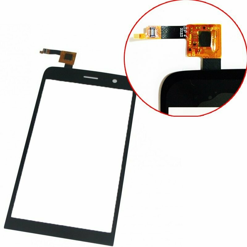 WIKO SLIDE1 VITRE TACTILE NOIR   (sans écrans lcd !!!)
