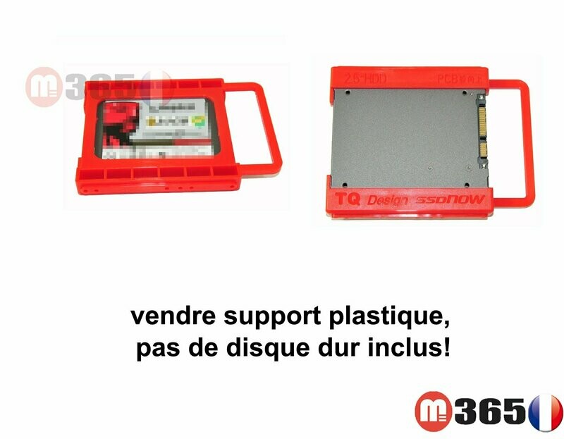 adaptateur disque dur 2.5" vers 3.5"