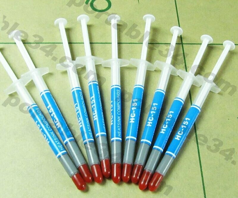 lot de 10 Pâte Thermique 2g Paste avec des micro-particules d'oxyde d'argent