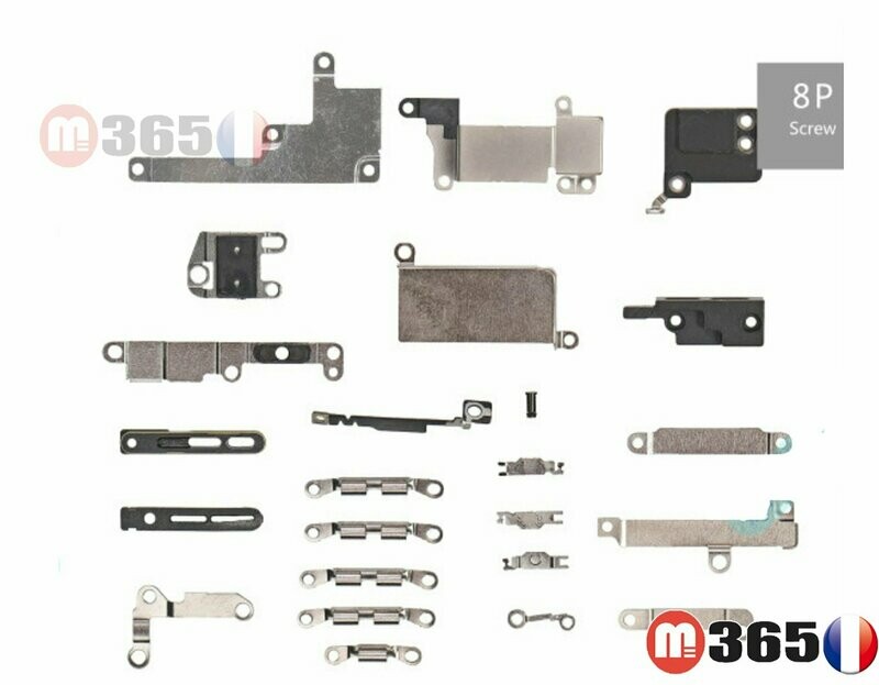 iPhone 8 plus Set Ensemble Petites Pièces Intérieures Supports fixation fer iPhone 8 plus