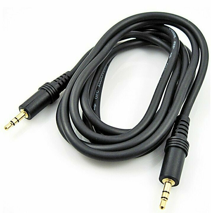 1.5M CORDON / CABLE AUDIO auxiliaire STEREO JACK MÂLE