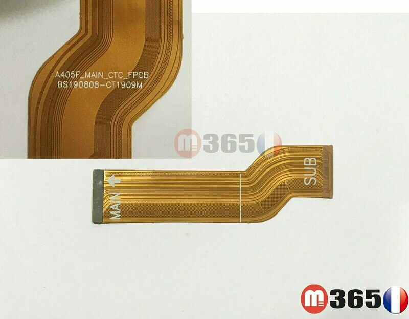 Nappe samsung A40 A4050 A405F cable carte mere  main sub