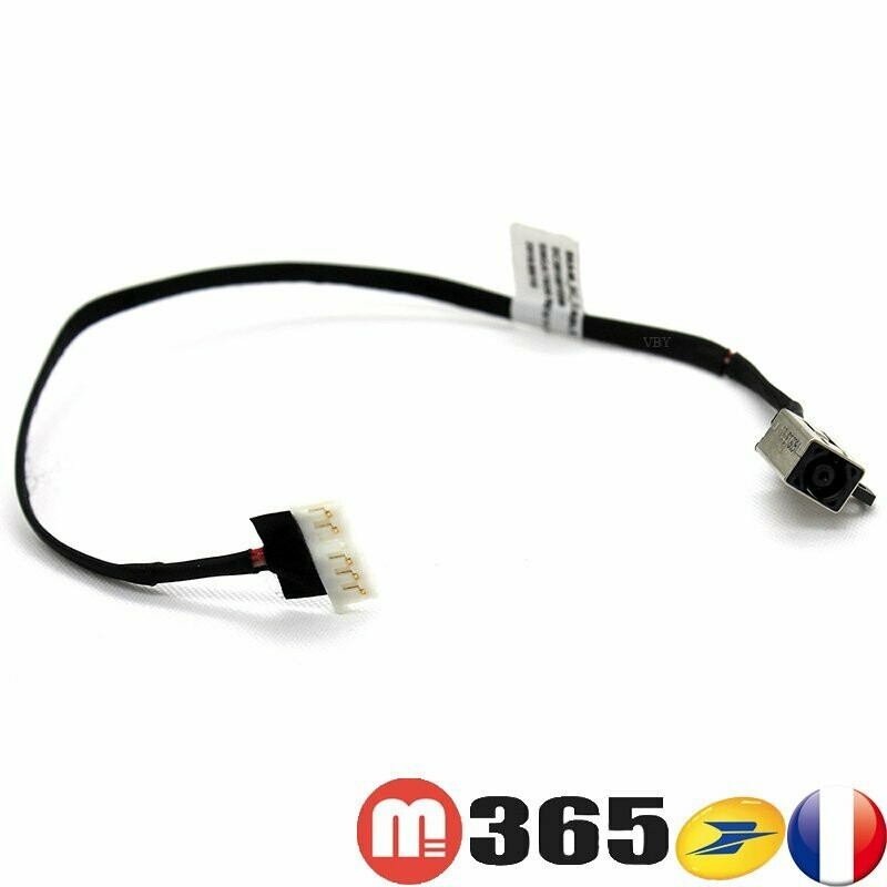 (26cm!!!) DC power jack dell Vostro 14 5468 5568 5000 P75G connecteur connector