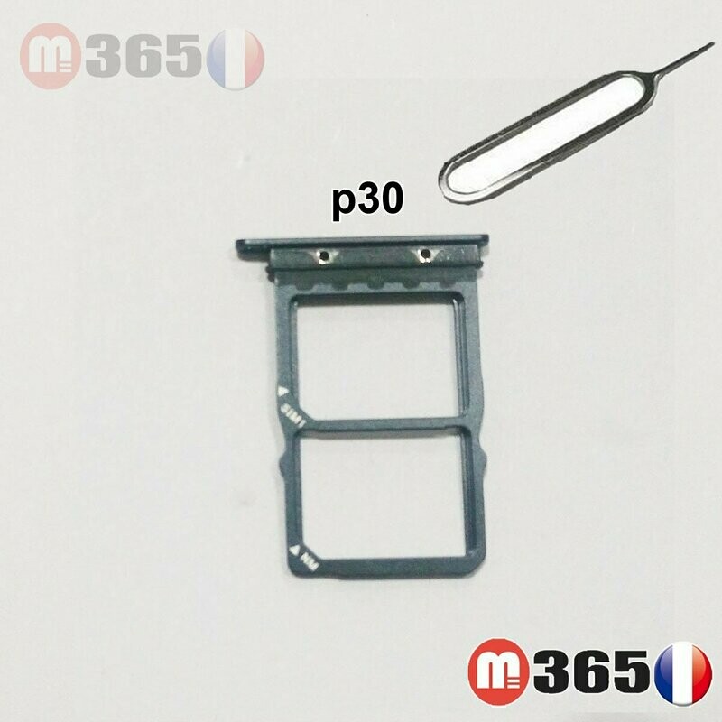 huawei p30 TIROIR CARTE SIM ( caddy SIM TRAY) support carte sim