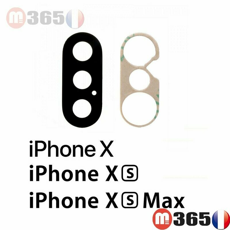 iphone X Xs Xsmax lentille camera