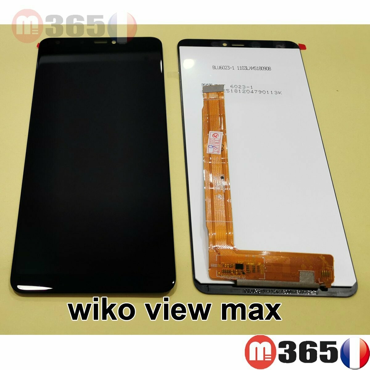 wiko view max VITRE TACTILE + LCD   Ecran complet