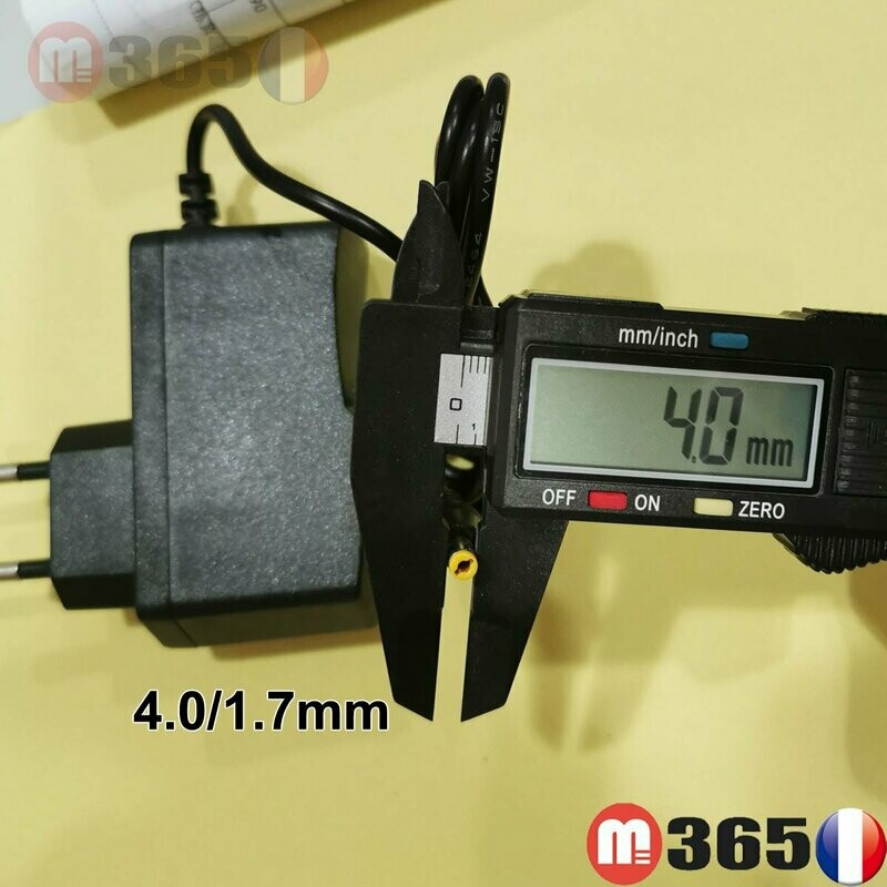 4.0mm * 1.7mm UE Plug Chargeur AC 100-240V À DC 5V 1A Adaptateur D'alimentation