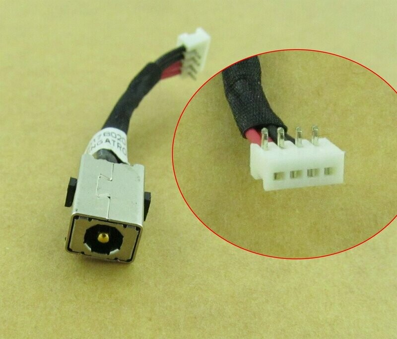 HP Mini 110 seris 210 seris  DC power jack connecteur alimentation avec cable