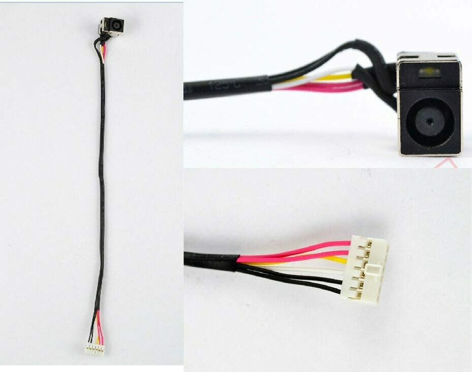 HP Pavilion dv5 dv6 DV7 -2000 Compaq cq61 cq71 DC power jack connecteur alimentation avec cable