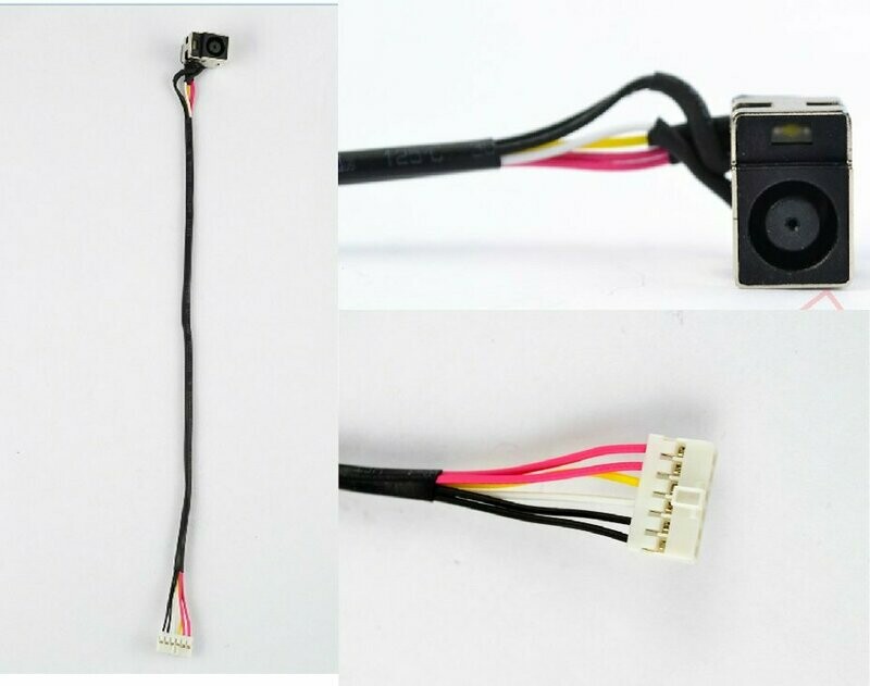 15cm/ HP Pavilion dv5 dv6 DV7 -2000 Compaq cq61 cq71 DC power jack connecteur alimentation avec cable