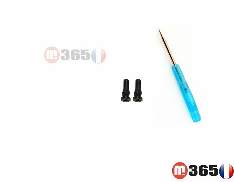 2 VIS PENTALOBE iPhone8 / 8 plus  vis du bas noir
