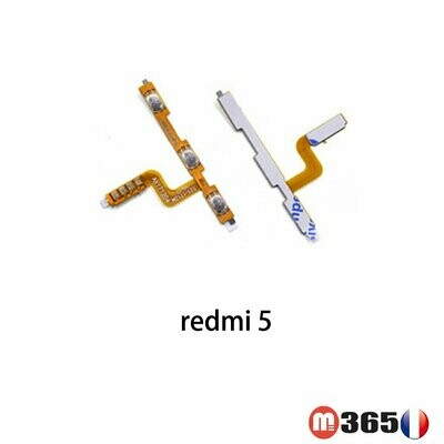 redmi5 nappe ON/OFF + volume son Nappe BOUTON POWER ALLUMAGE redmi 5