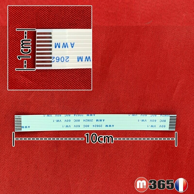 nappe 9 pins 15cm*1cm Connecteurs  en meme face