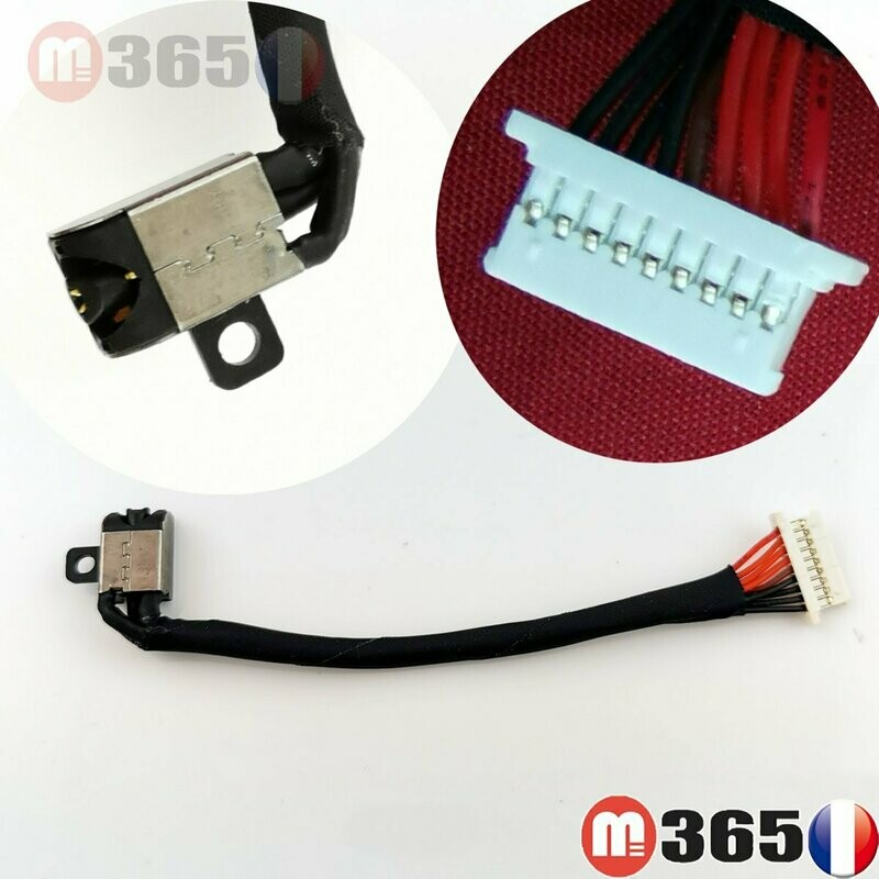 Prise d'alimentation dell Inspiron 7591 7590 P83F DC power jack connecteur